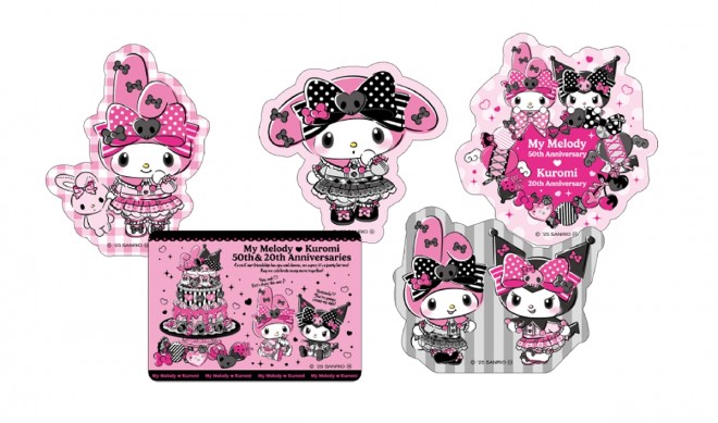 My Melody 50th and Kuromi 20th Anniversary Lottery Launches